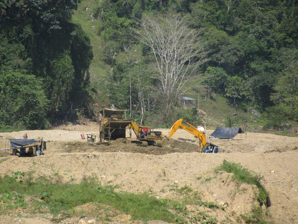 Minera en el Nordeste de Antioquia.