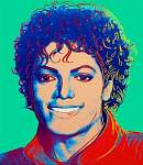 Retrato de Michael realizado por Andy Warhol