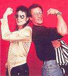 MJ & Silvester Stallone jpg