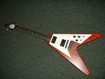 GIBSON FLYING V FADED W UPGRADES