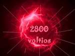 2800 voltios