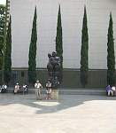 Escultura en la Plaza Botero en Medelln