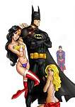 batman wonder woman supergirl superman 748256