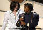 Michael Jackson and James Brown
